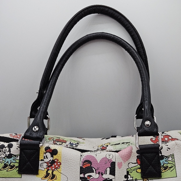 Disneyland Resorts Mickey & Minnie comic limited edition satchel handbag - Picture 11 of 15